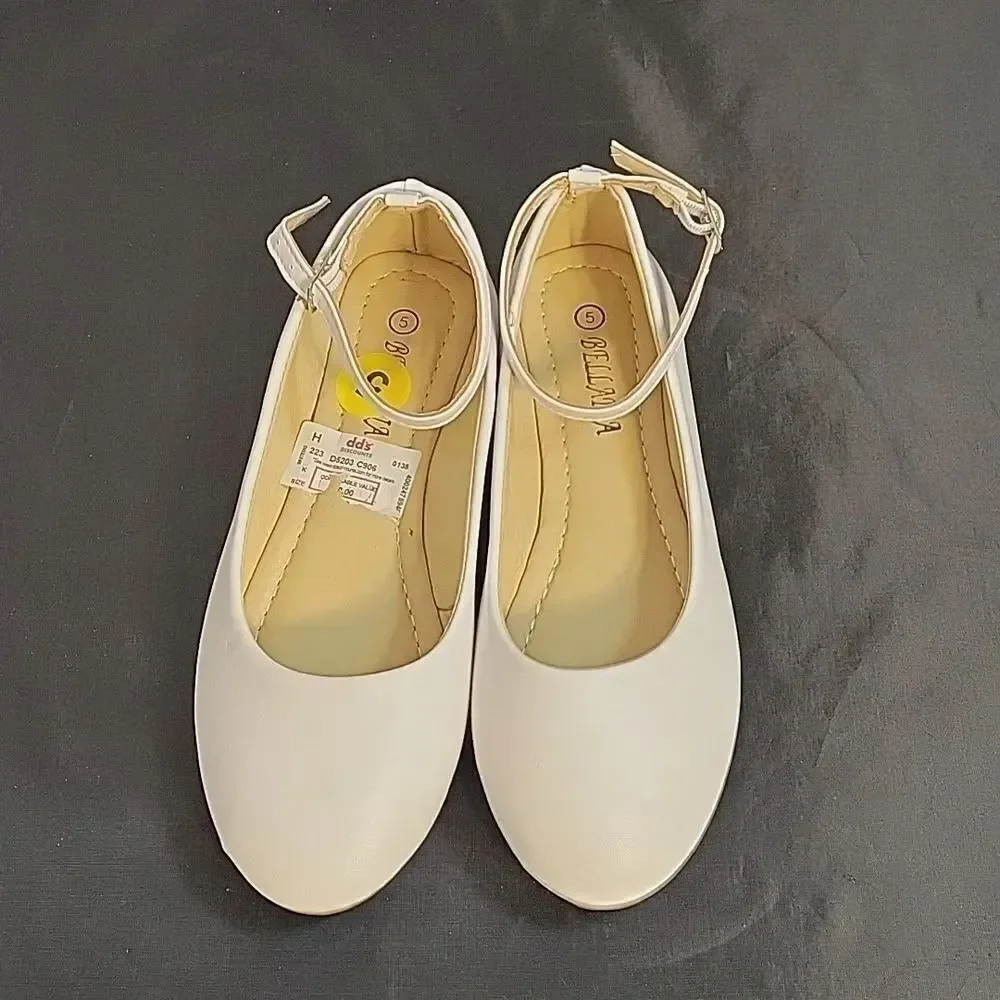 BELLADIA MARY JANE GIRL BALLERINAS &GIRL SCHOOL FLAT SHOES